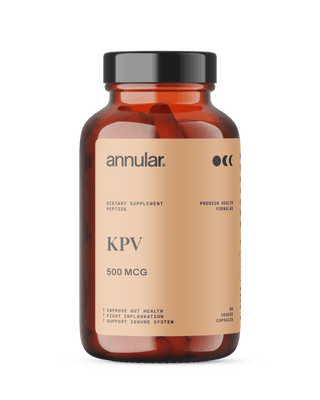 KPV | 500mcg | 60 Capsules | Immunity Support | Strive Peptides Annular Premium Health Formulas KPV | 500mcg | 60 Capsules | Immunity Support | Strive Peptides Annular Premium Health Formulas
